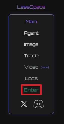 Enter button location