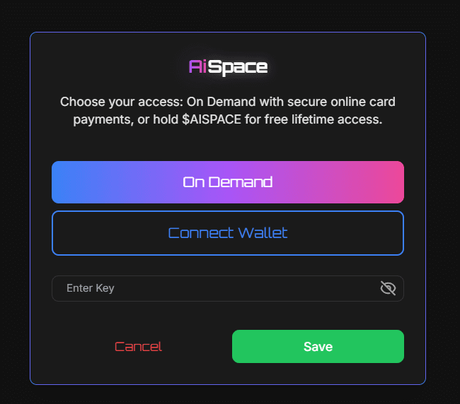 Connect Wallet dialog